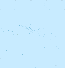 Akamaru Island situas en Franca Polinezio