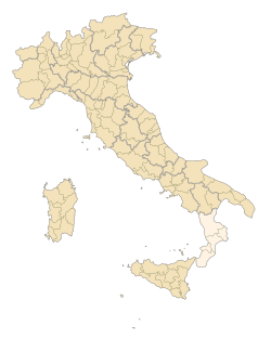 Кампора-Сан-Джаваньні на мапе