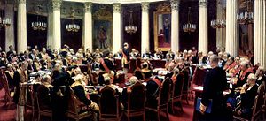 Festsitzung des Staatsrates am 7. Mai 1901, dem hundertsten Jahrestag seit seiner Gründung (Ilja Repin)