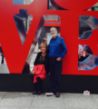 רוני איכר וגב מרים פיירברג-איכר בטיול בארצות הברית, 2014.