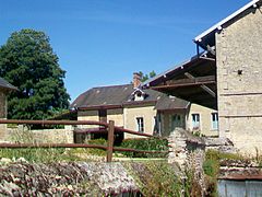 La ferme du château de Magnitot.