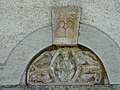 Le tympan du portail de l'église