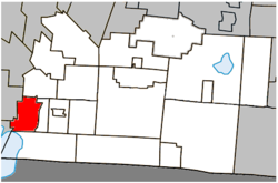 Location within Brome-Missisquoi RCM.