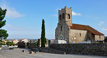 14/10: Església de Sant Sadurní a Montesquiu d'Albera (Rosselló).