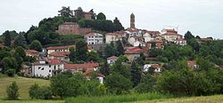 Skyline of Sciolze