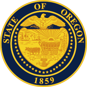 English: Great Seal of the State of Oregon Esp...
