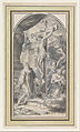 Dessin représentant une vision de la crucifixion, 1730, Cooper–Hewitt, Smithsonian Design Museum New York.