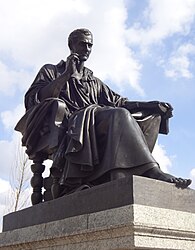 Rousseau's statue in Geneva