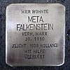 Stolperstein für Meta Falkenstein