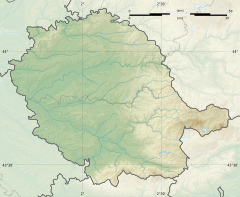 Mapa lokalizacyjna Tarn