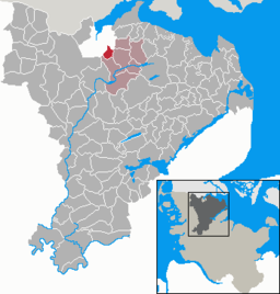 Läget för kommunen Tastrup i Kreis Schleswig-Flensburg