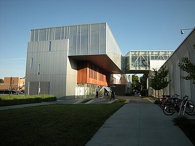 Il Kohl Building, inaugurato nel 2010, sede dei dipartimenti di jazz e musicologia