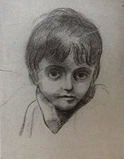 Thomas Barker, portrait of his son Thomas Jones Barker, c. 1820, Victoria Art Gallery