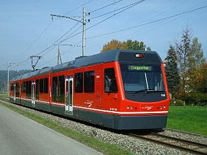 Be 4/8 112 zwischen St. Urban und St. Urban Ziegelei