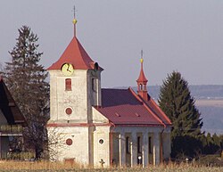 Velká Jesenice, kostel Nanebevzetí Panny Marie