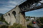 BLS-Viadukt und Bahnanlagen Grenchen Nord