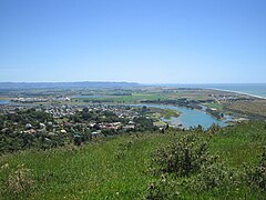 Costa de la Bahía de Plenty.