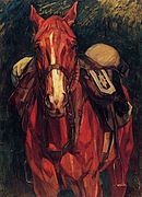 Paard van de erewacht, 1901