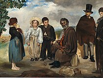 De oude muzikant (1862)