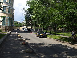 Госпитальная улица в сторону Фуражного переулка