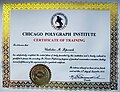 Сертифікат Поліграфолога