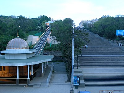 Вигляд з Одеського морського порту