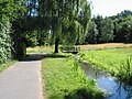 Bachlauf der Kelster in der Stadt Kelsterbach