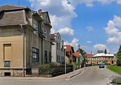 Centre of Albrechtice nad Orlicí