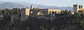 L'Alhambra (vue partielle depuis le Mirador de San Nicolas)