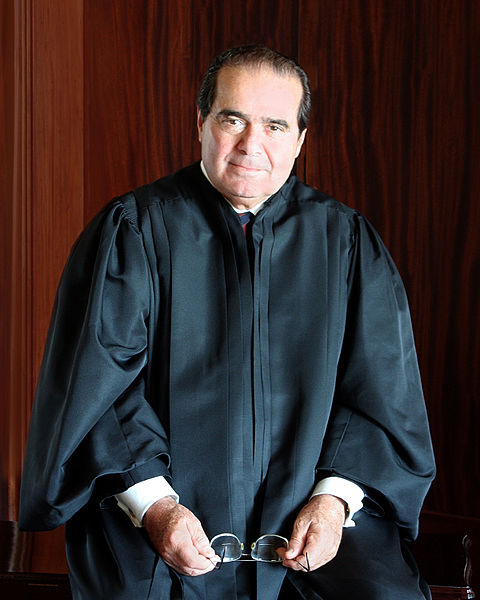 Antonin Scalia official SCOTUS portrait