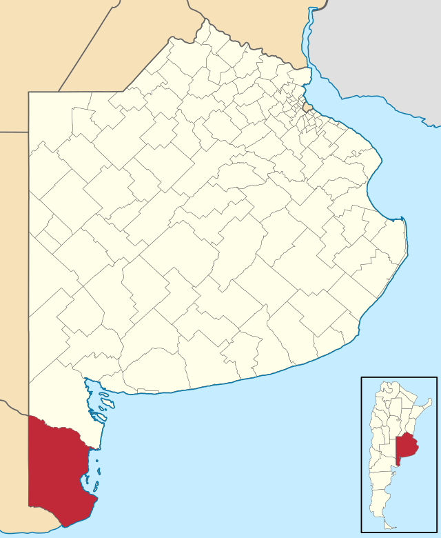Муниципалитет Патагонес на карте