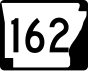 Highway 162 marker