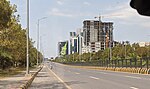 Jinnah Avenue skyline