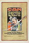 Can Vegetables, Fruit and the Kaiser Too (affiche, 1918)