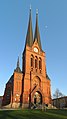 St. Markuskirche mit Ausstattung und Kirchplatz