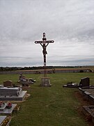 Croix dans le cimetière.