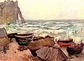 Claude Monet: Étretat, 1883