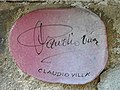 Claudio Villa aláírása