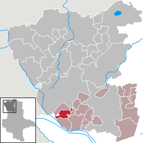 Lage von Dannefeld im Altmarkkreis Salzwedel