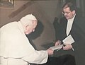 Darko Tanasković and Pope John Paul II