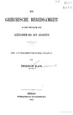 Miniatuur voor Bestand:Die griechische beredsamkeit in dem zeitraum von Alexander bis auf Augustus (IA bub gb 35ABAAAAMAAJ).pdf