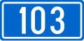 D103 state road shield