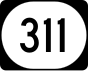 Kentucky Route 311 marker