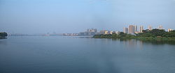 Pohled na jezero Jang-lan