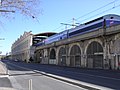 NîmesUn TGV en gare