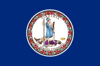 Flag of Virginia (February 1, 1950)[14]