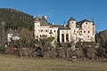 Dezember: Schloss Frauenstein, Kärnten, Österreich