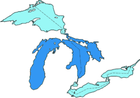 Image illustrative de l’article Lac Michigan-Huron