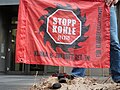 Protest vor der RWE in Berlin am 17. September 2018