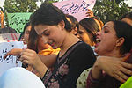 קבוצה של היג'רות פקיסטניות מפגינות באיסלמבאד